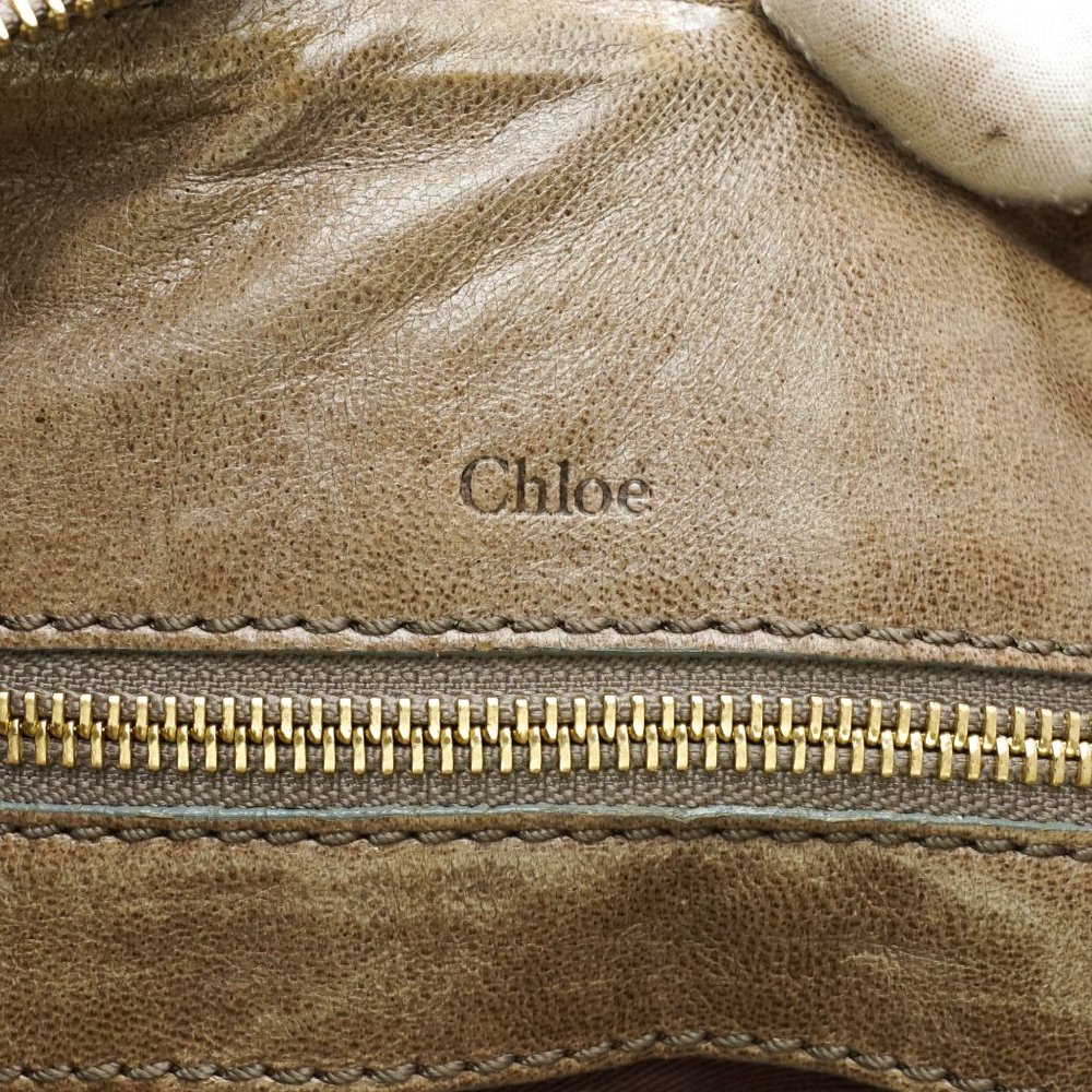 Auth Chloe Heloise Hand Bag Canvas X #14697C77 - Picture 8 of 13